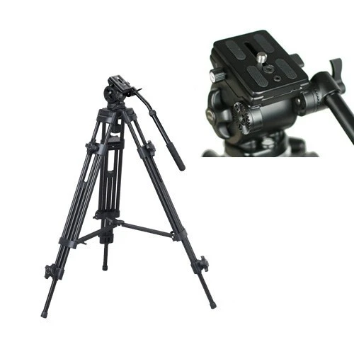 Weifeng Trépied WF-717 Caméscope Vidéo Trépied 8KG 1800cm tête Fluide En Aluminium