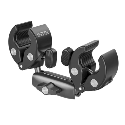 Clamp Double TELESIN DOUBLE-HEADED CRAB CLAMP (GP-HBM-001-D)