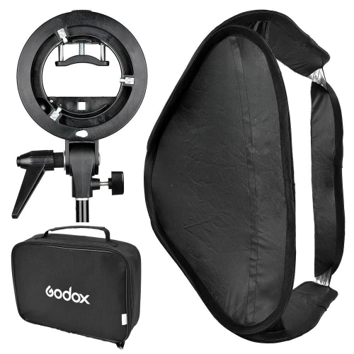 Kit Flash Speedlite GODOX TT520II Avec Softbox