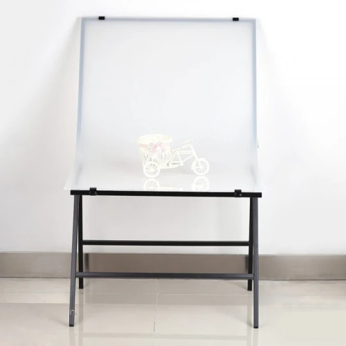 Table shooting produits 60x130cm + 4 clamp