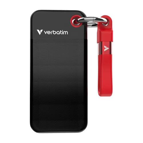 Disque SSD Externe VERBATIM POCKET SSD (1 TB)