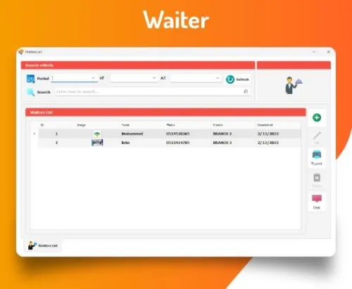 Restaurant POS - Système de gestion de restaurant avec écran de cuisine