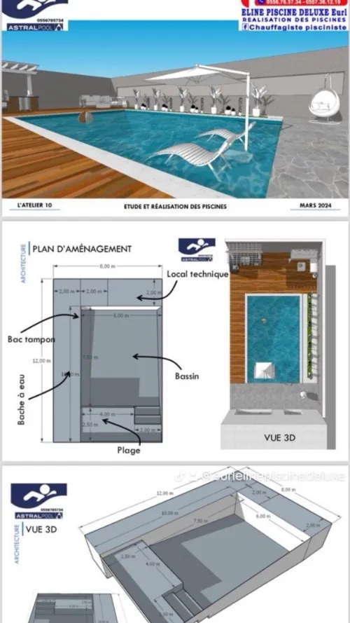 Construction Piscine jacuzzi sap