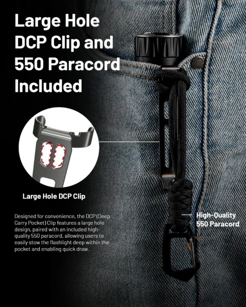 NITECORE LAMPE EDC35 - 5000 LUMENS 