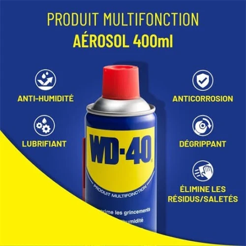 WD-40 DÉGRIPPANT MULTIFONCTIONS 200 ML & 400ML