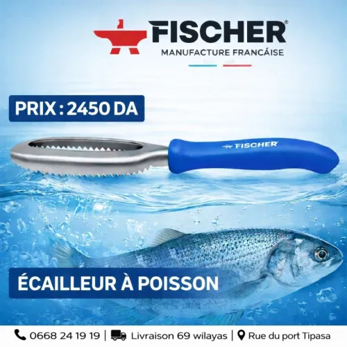 Fischer écailleur a poisson