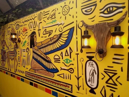 Dessin mural et peinture رسم الجداريات 