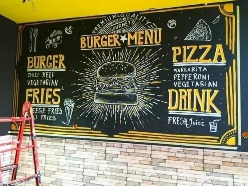 Dessin mural et peinture رسم الجداريات 