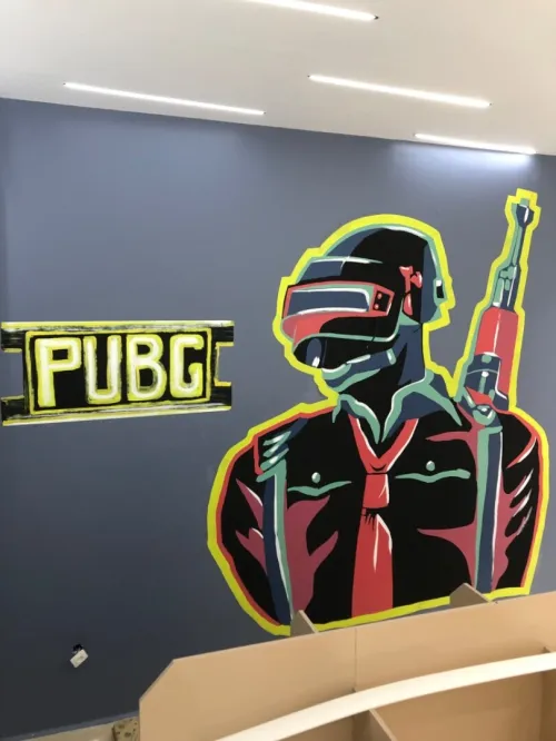 Dessin mural et peinture رسم الجداريات 