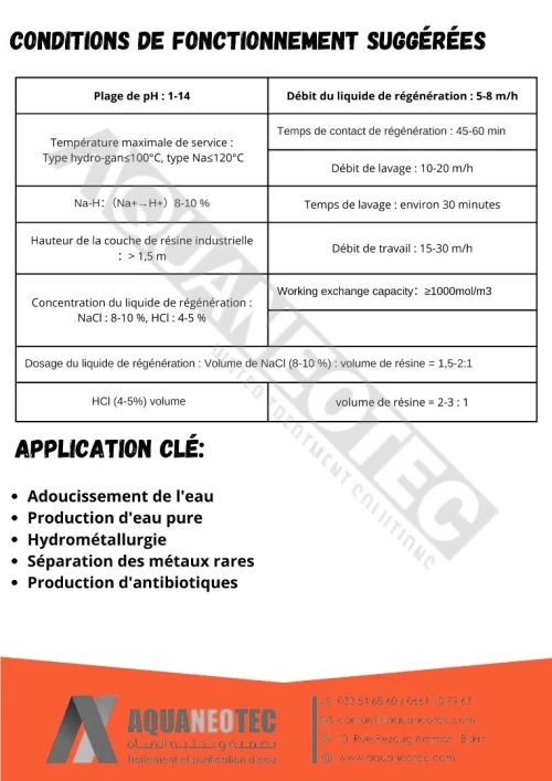 Resine IR100FD