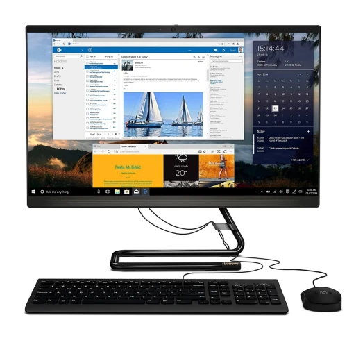 ALL IN ONE LENOVO I3 - 10 EME - RAM 4GB - DISQUE 1 TB HDD - ECRAN 24 " FULL HD
