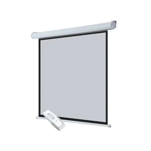ECRAN DE PROJECTION MOTORISE 1.5 M * 1.5 M  AVEC TÉLÉCOMMANDE