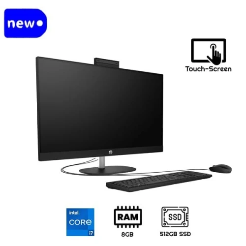 ALL IN ONE HP I7 -13 EME -RAM 08 GB -DISQUE 512 SSD - ECRAN 27" TACTILE IPS FULL HD