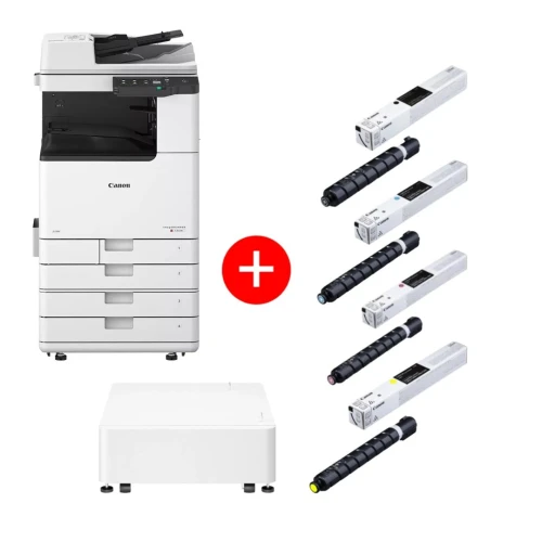 Photocopieur A3 Laser Couleur Canon Image Runner C3326i + pack toner original + table
