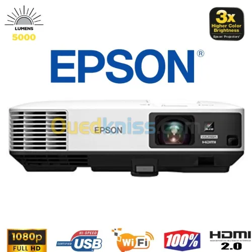 DATA SHOW EPSON EB-2250U - 5000 LUMENS - 1920 *1200 - WIFI