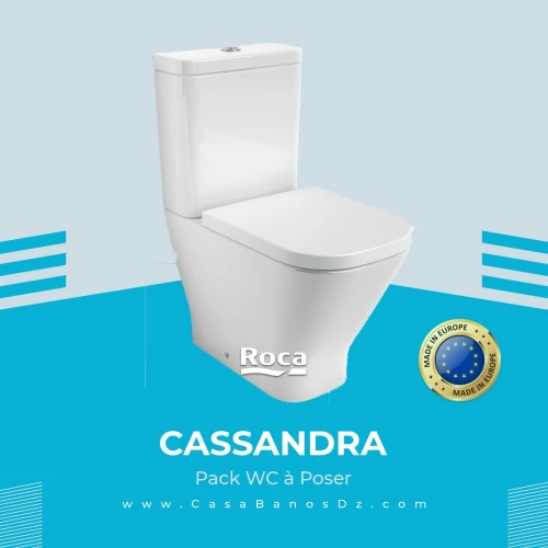 Pack WC à Poser CASSANDRA THE GAP ROCA Rimless