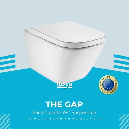 Cuvette WC Suspendue THE GAP/CASSANDRA ROCA Rimless