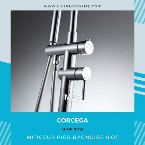 Mitigeur Pied Baignoire Ilot CORCEGA IMEX