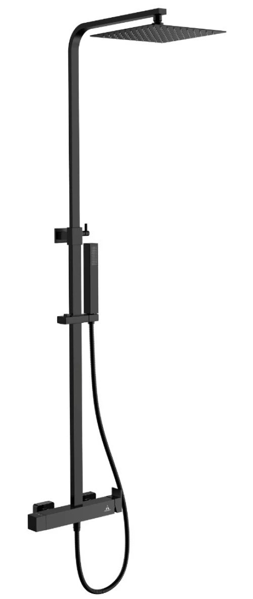 Colonne De Douche GRECIA Noir AQUASSENT
