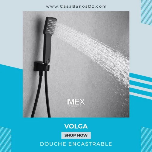 Douche Encastrable VOLGA Noir IMEX