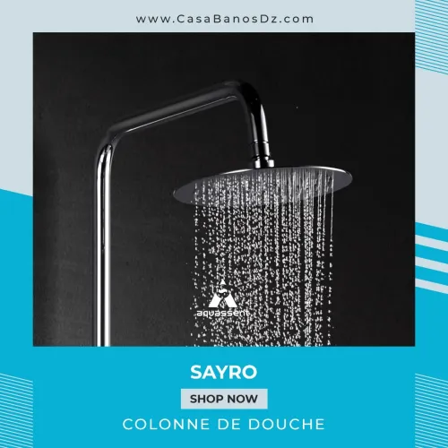 Colonne De Douche SAYRO Chromé AQUASSENT