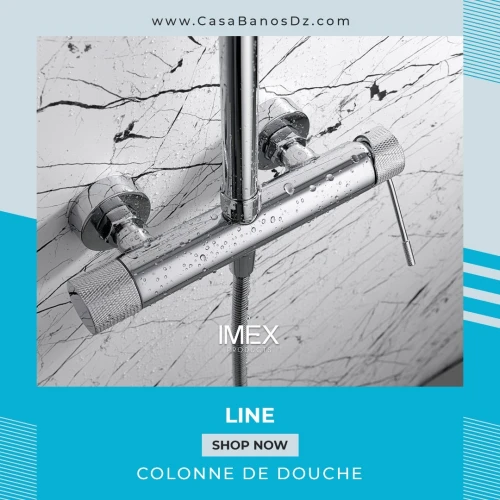 Colonne De Douche LINE Chromé IMEX 🇪🇸