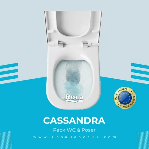 Pack WC à Poser CASSANDRA THE GAP ROCA Rimless