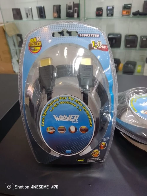 CABLE HDMI WINNER 1.8M BLLISTER HDMI0019