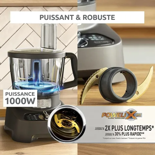 Moulinex double force Robot de cuisine multifonction