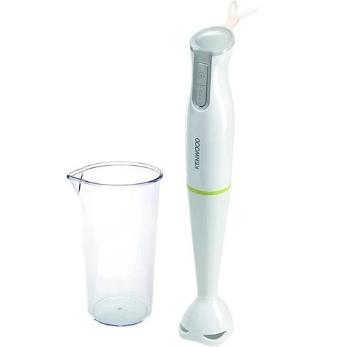 Bras Mixeur plongeant KENWOOD 600W - HBP02.001WH Blanc avec tasses