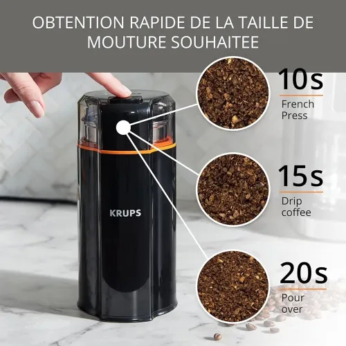 Moulin à café et épis krups 