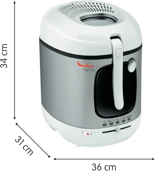 Friteuse a huile 2kg Moulinex mega 