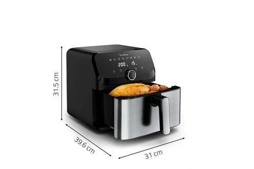 Moulinex Friteuse sans huile air fryer Easy Fry Mega 7,5L EZ855D20