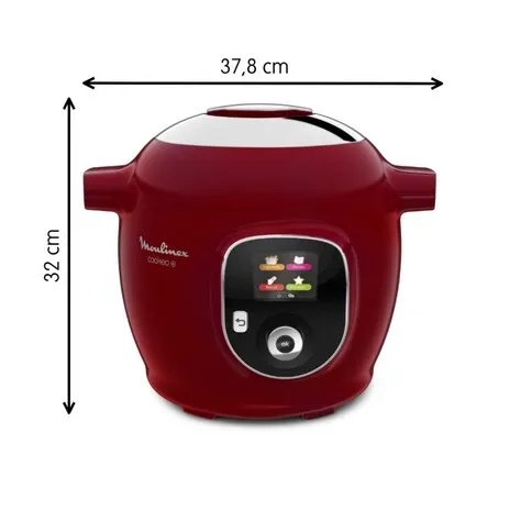 Cookeo+ CE85B510 Multicuiseur intelligent haute pression - 6 programmes - 180 recettes
