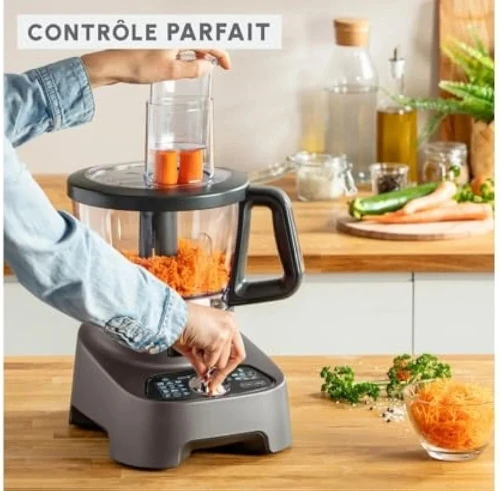 Moulinex double force Robot de cuisine multifonction