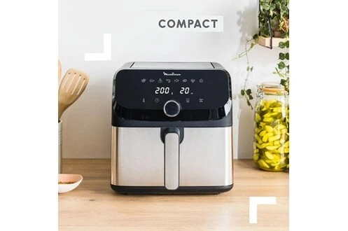 Moulinex Friteuse sans huile air fryer Easy Fry Mega 7,5L EZ855D20
