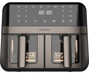 Friteuse à air AIWA Futago AFR-9000 double banque 9l