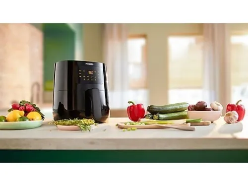 PHILIPS Essential Airfryer HD9252/91 - Friteuse à air chaud (Noir) hd9252/91