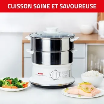 Cuiseur vapeur Seb inox 