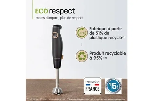 Pied mixeur Moulinex ECO RESPECT DD46E810