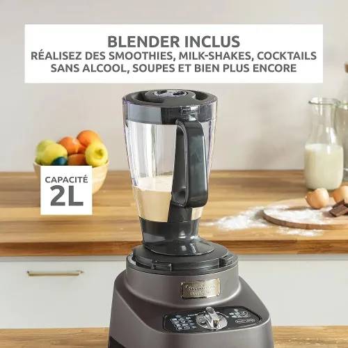 Moulinex double force Robot de cuisine multifonction