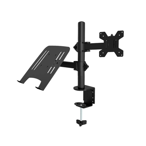 Support écran et laptop ANYTOOL haute qualité avec bras articulé 360 Fixation bureau ATS-002E+L