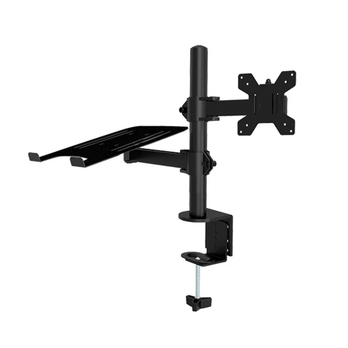 Support écran et laptop ANYTOOL haute qualité avec bras articulé 360 Fixation bureau ATS-002E+L