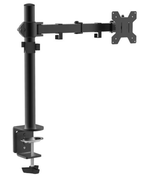 Support de Bureau pour 1 Écrans ANYTOOL - Rotation 360 Inclinaison 15 Charge Maximale 8KG ATS0001E
