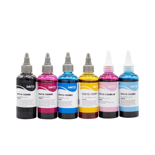 Encre INKPRO 100ml pour imprimantes Epson 4 Couleurs (Haute Qualite)