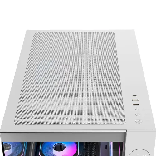 Ocypus Iota C70 ARGB White ATX 6 Fans Digital