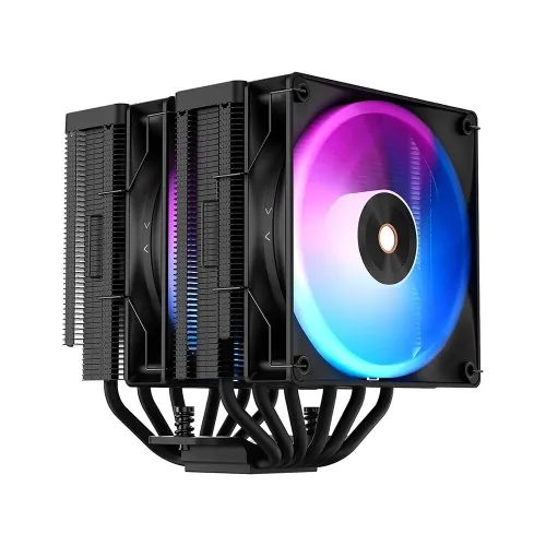 CPU Cooler Ocypus Delta A62 BK ARGB Dual Tower 6 Heat-Pipe