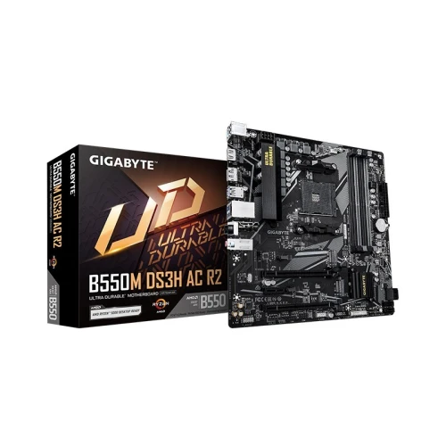 Gigabyte B550M DS3H AC R2 WiFi Micro-ATX AMD AM4