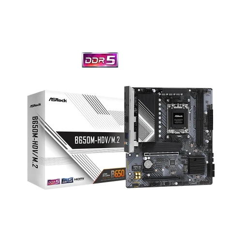 Asrock B650M-HDV/M.2 AMD AM5 DDR5