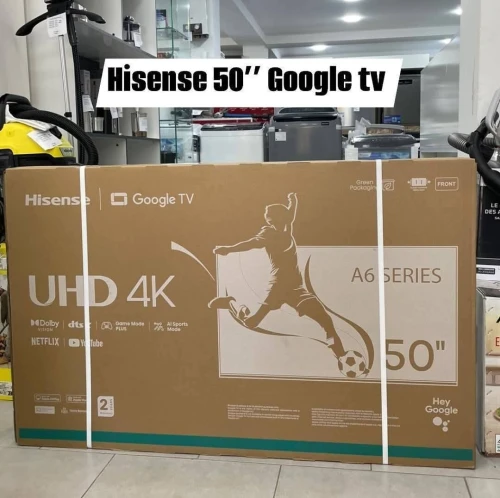 Tv télévisions hisense google tv 43" 50" 65"